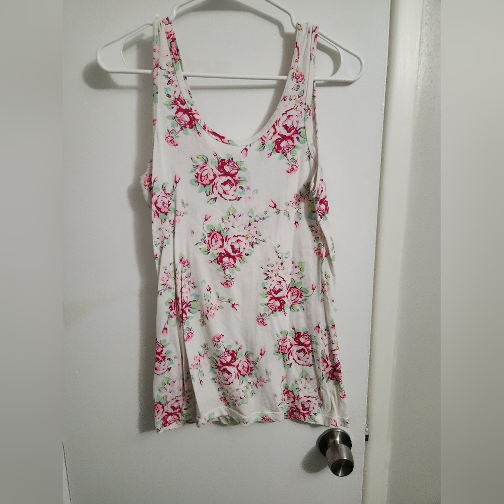 Floral Sleeveless Top